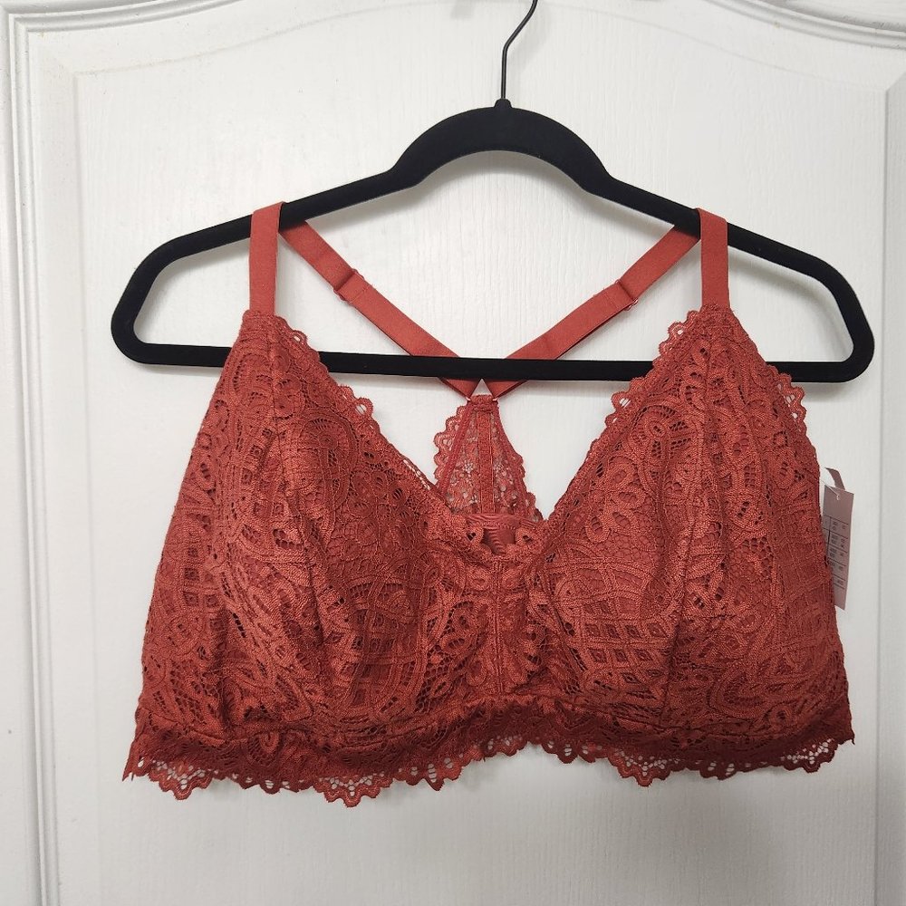 Auden Bralet NWT coral- size 4X